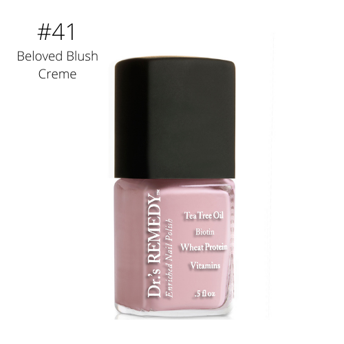 DR'S REMEDY NAIL POLISH ENRICHED NAIL CARE Beloved Blush Creme