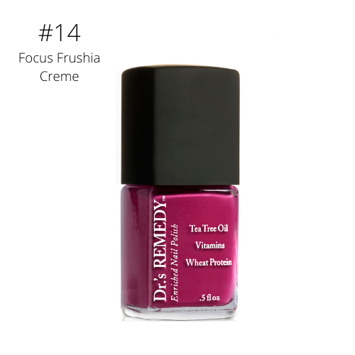 DR'S REMEDY NAIL POLISH ENRICHED NAIL CARE Focus Frushia Creme