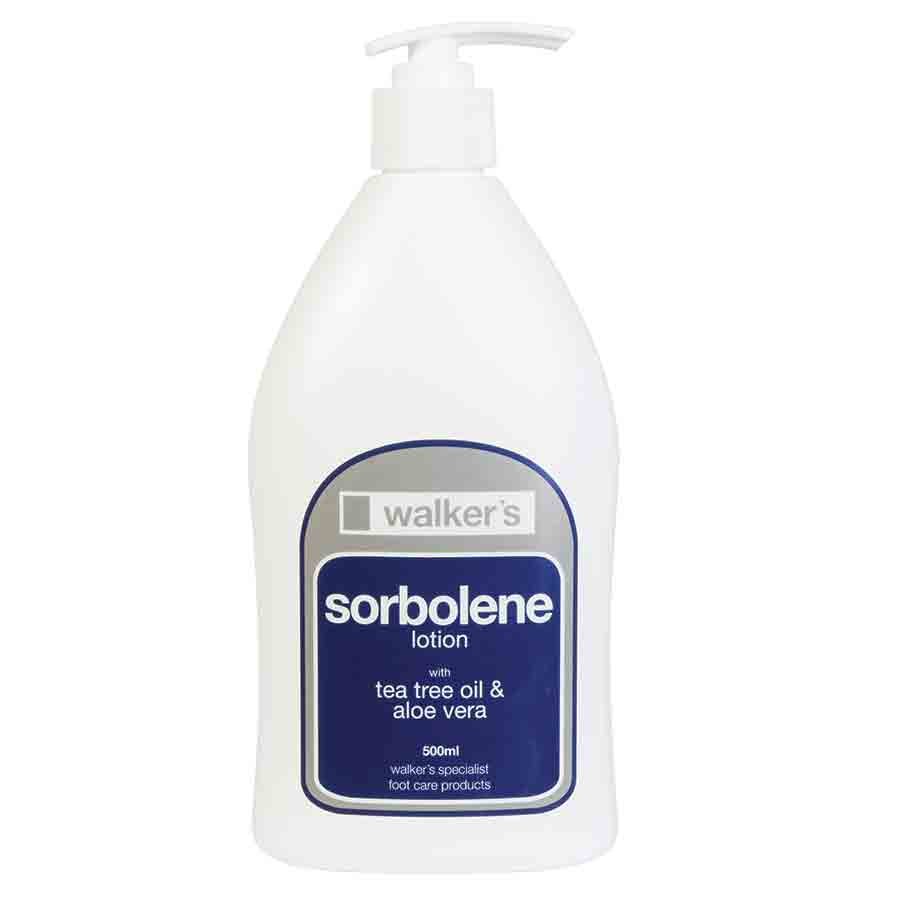 WALKERS SORBOLENE LOTION + TEA TREE OIL WITH ALOE500ML PUMP